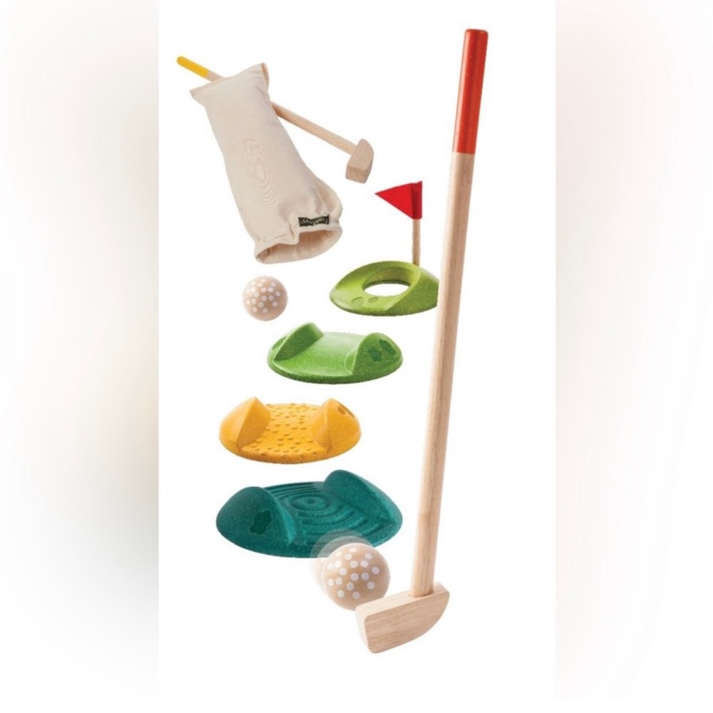 Plan Toys, Mini Golf Full Set NIB